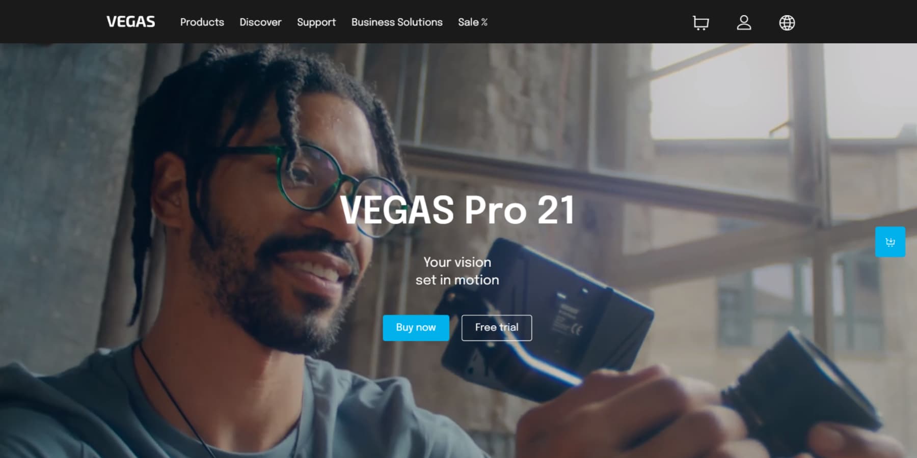 VEGAS Pro's Homepage