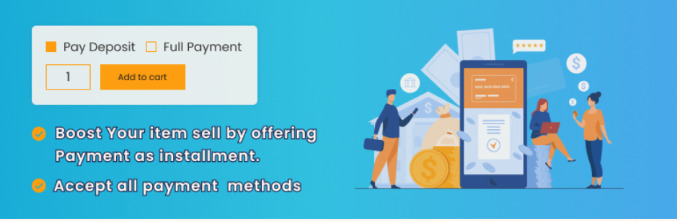 Deposit and partial payments for WooCommerce