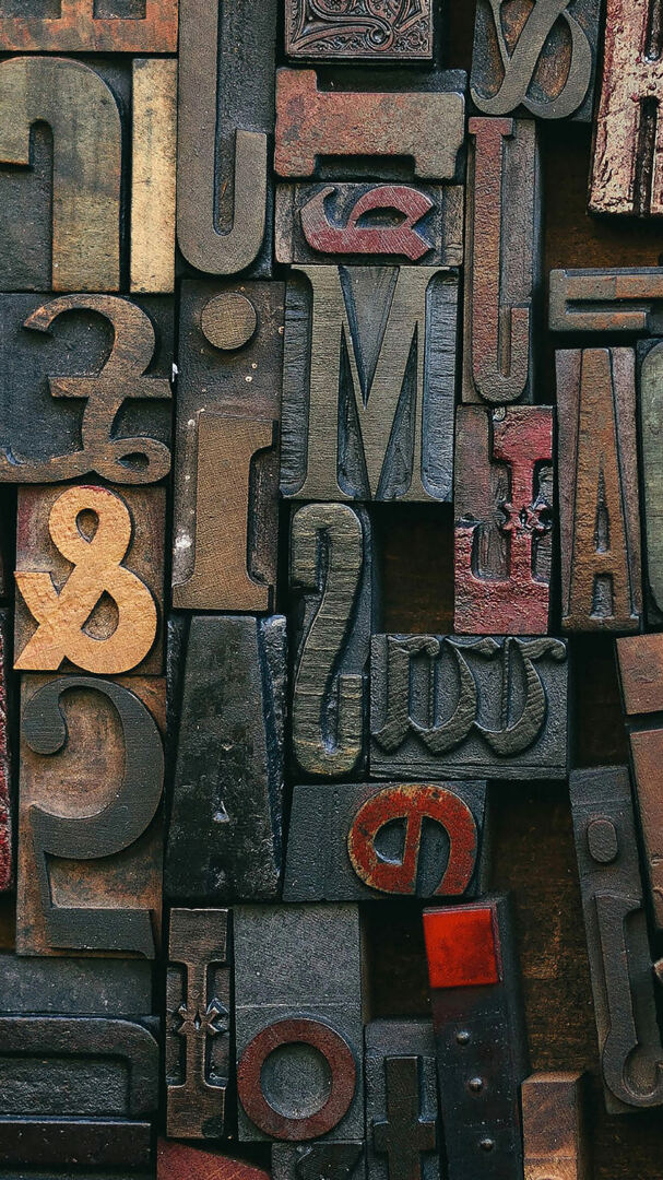 typography mobile wallpaper