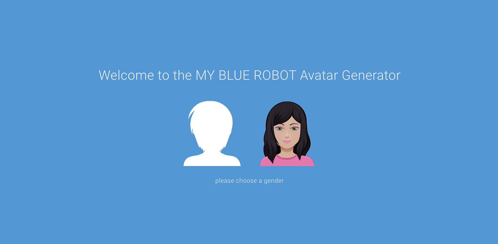 My-Blue-Robot