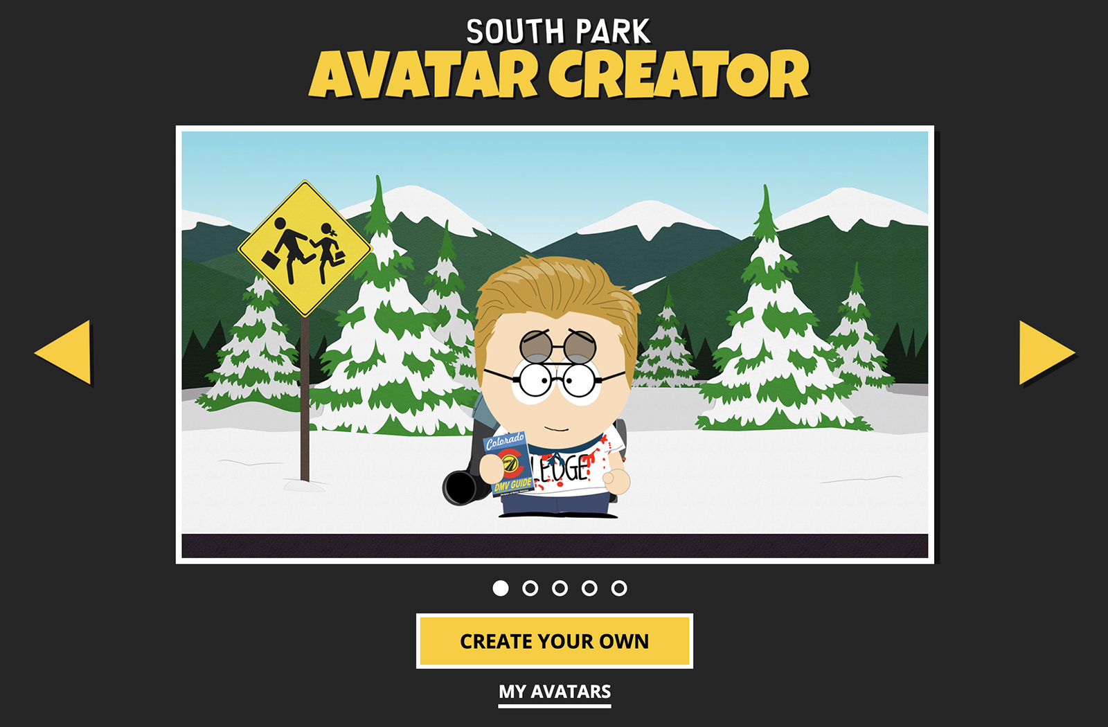 South Park Avatar Creator