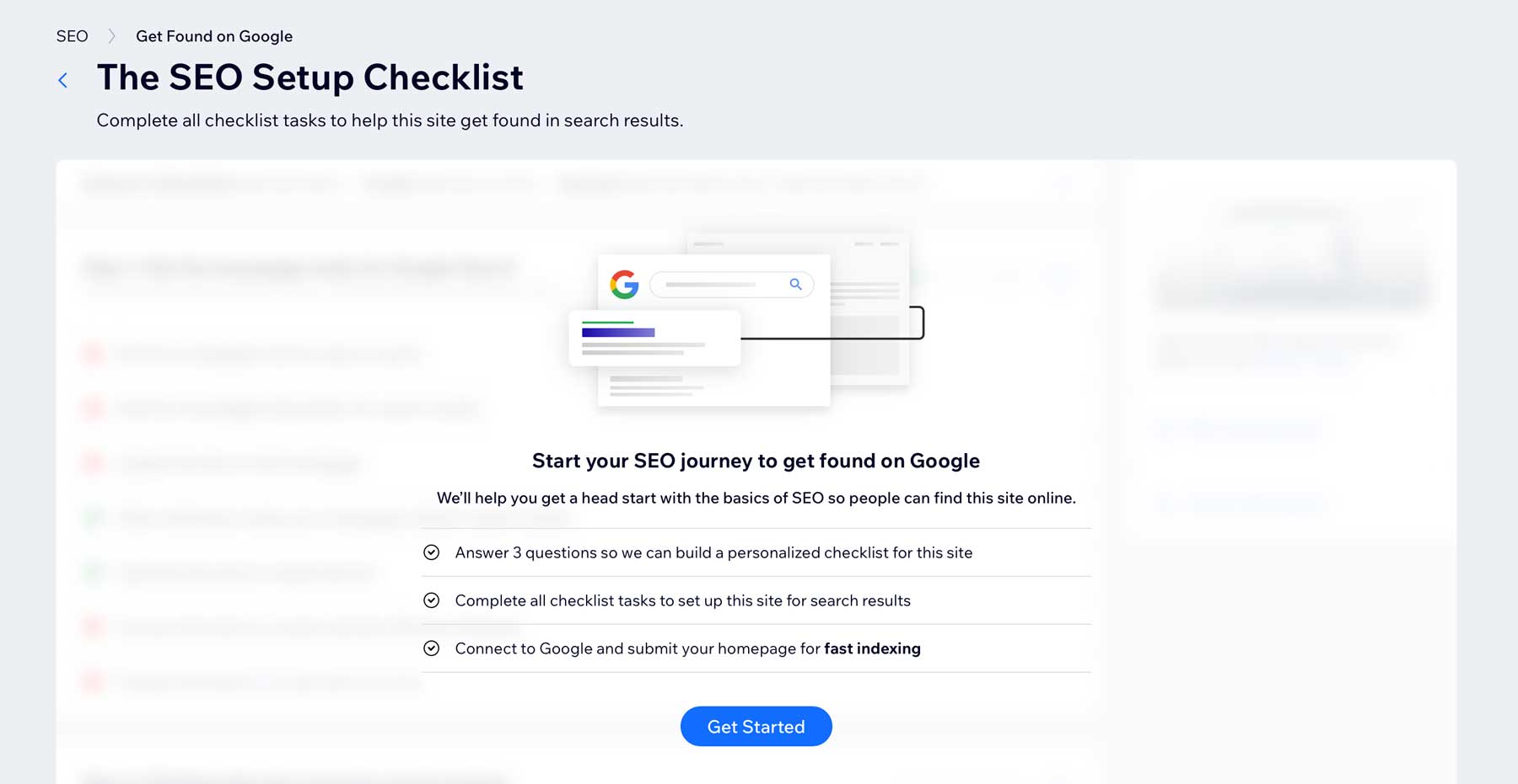 WixADI SEO checklist