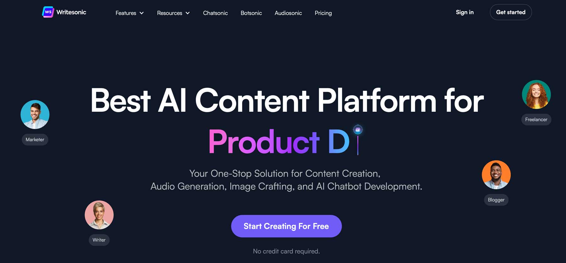 Writesonic best AI copywriting tools