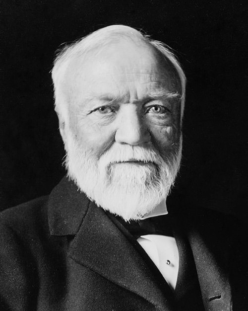 Portrait of Andrew Carnegie