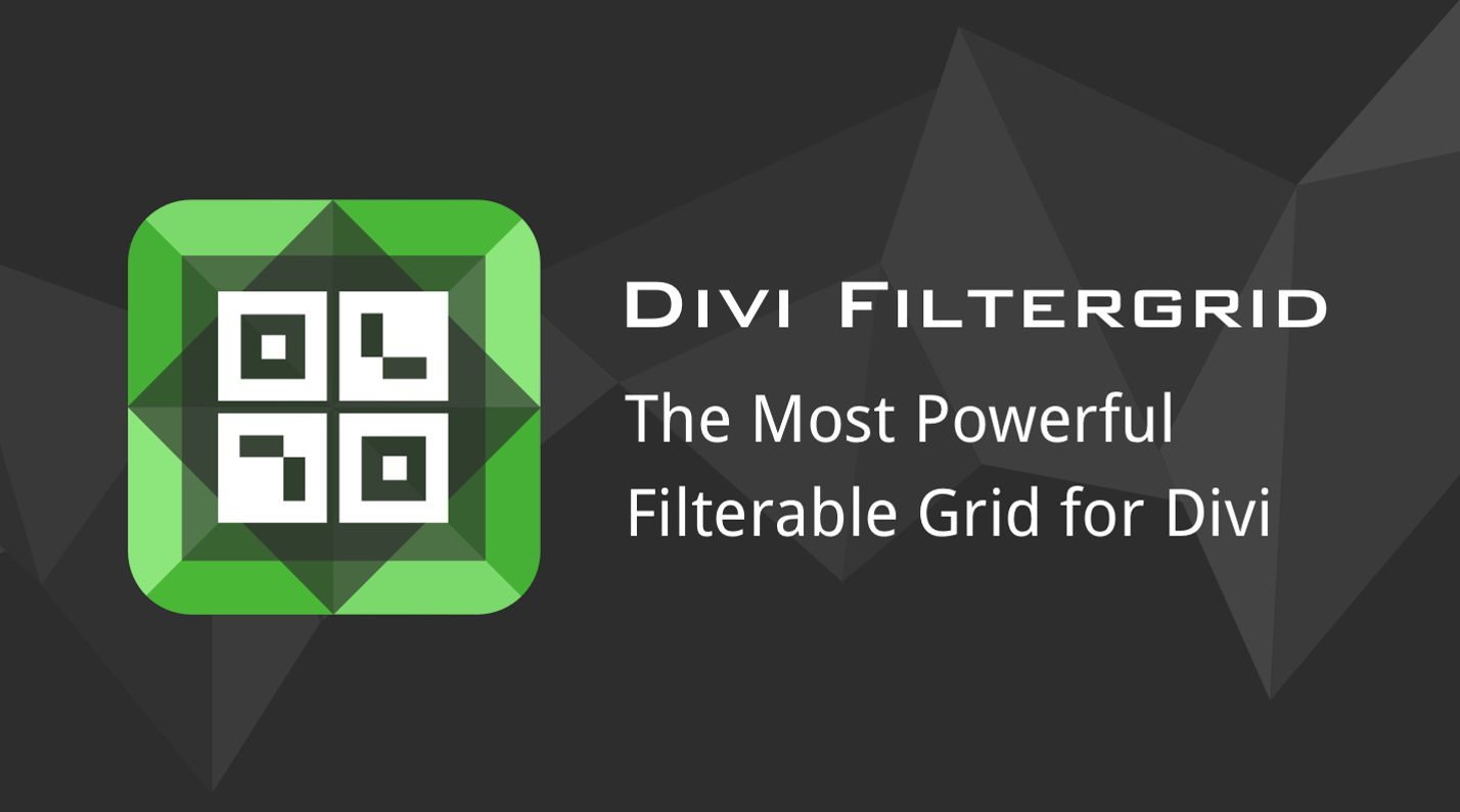 divi filtergrid tutorial