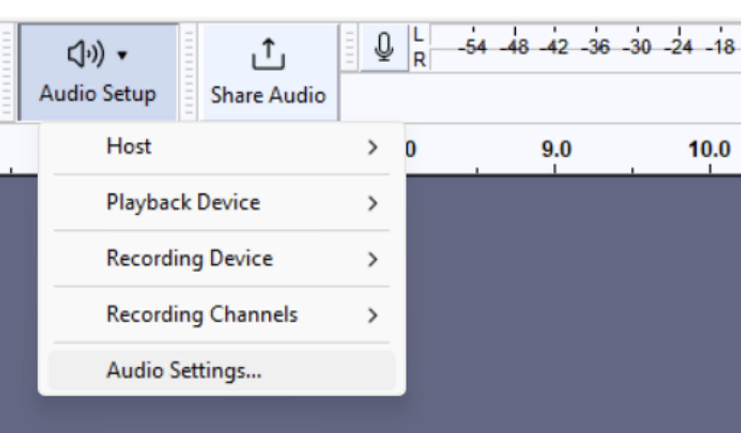 Audacity Setup with Zoom