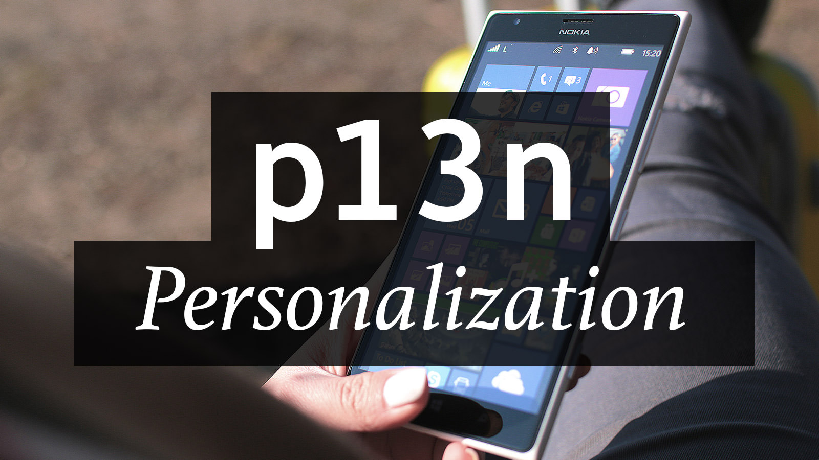 Numeronym for Personalization