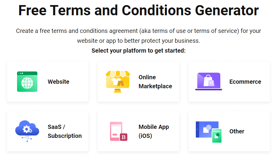 Termly Terms and Conditions Generator