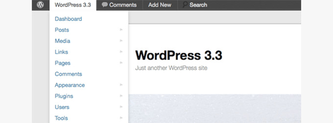 WordPress 3.3