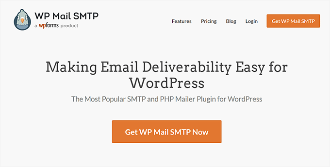 WP Mail SMTP website