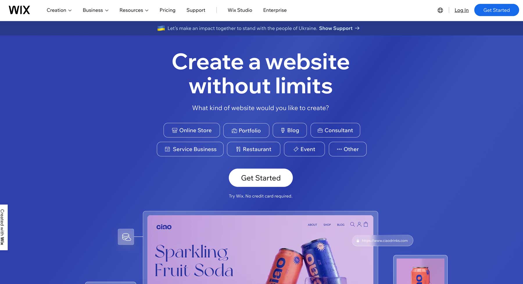 Wix ecommerce website builder