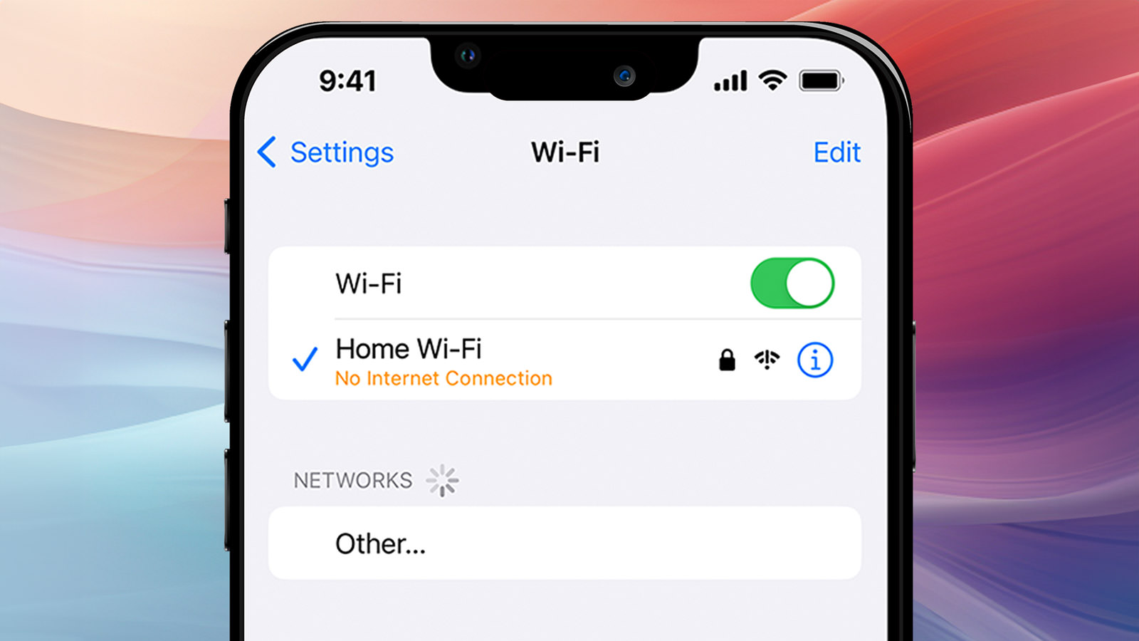 iPhone Wi-Fi Connectivity Issue