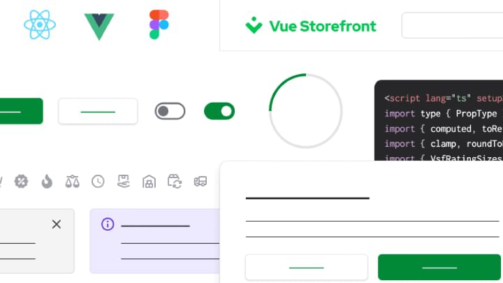 Vue Storefront UI components