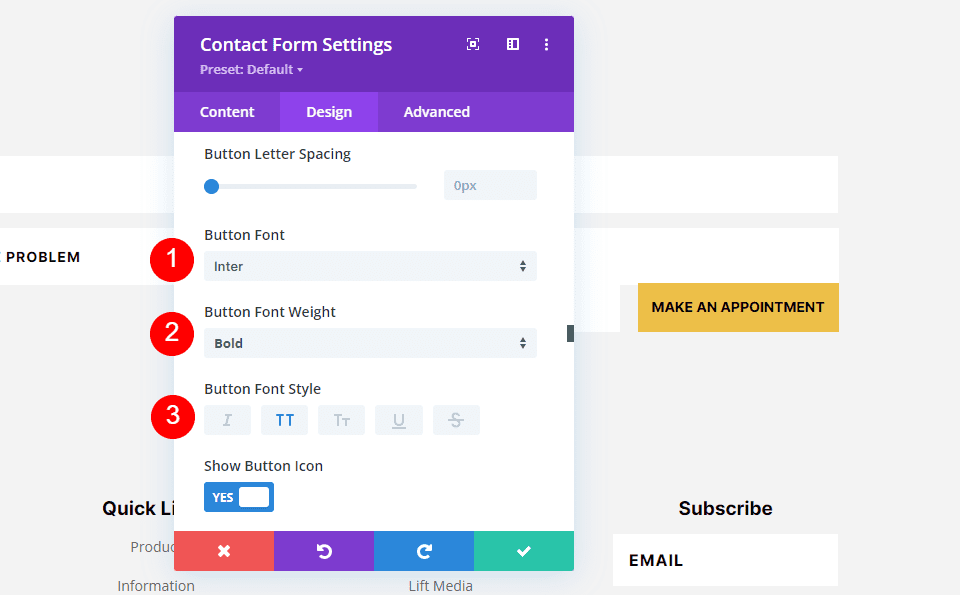 Minimum Length for Contact Form Fields Example