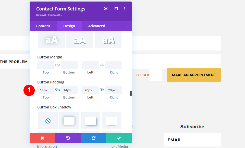 Minimum Length for Contact Form Fields Example