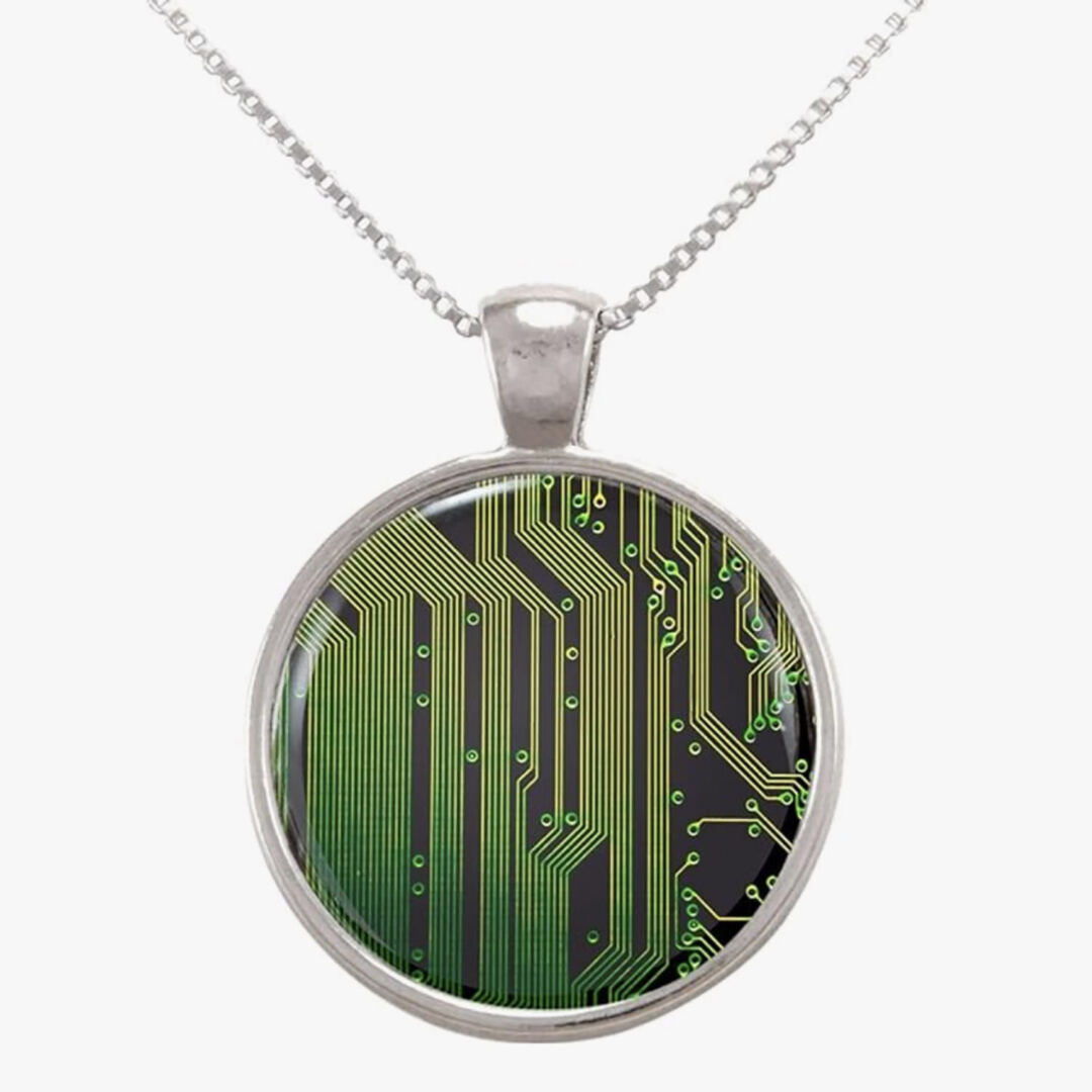 Circuit Board Necklace