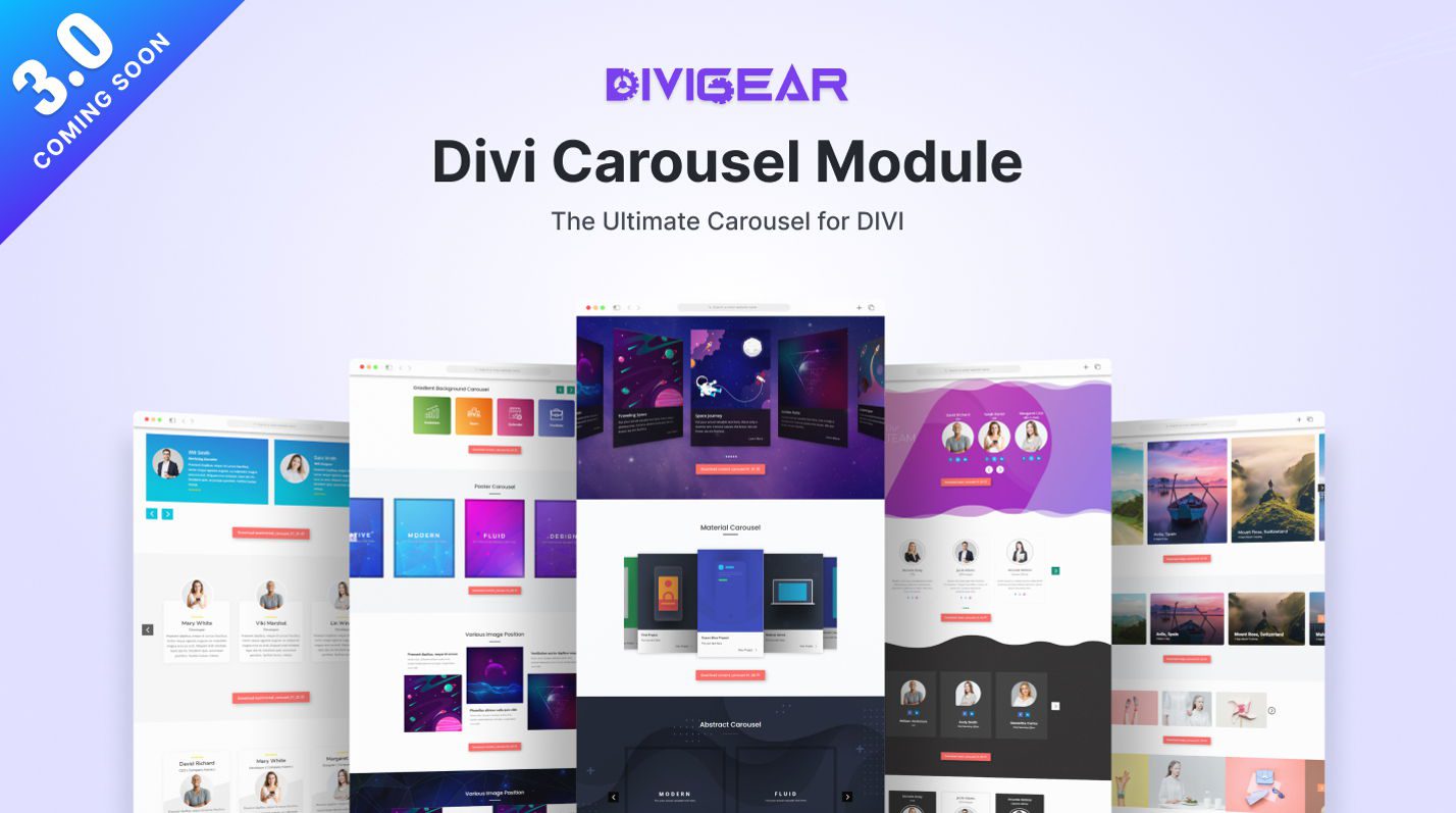 Divi Carousel Module 2.0