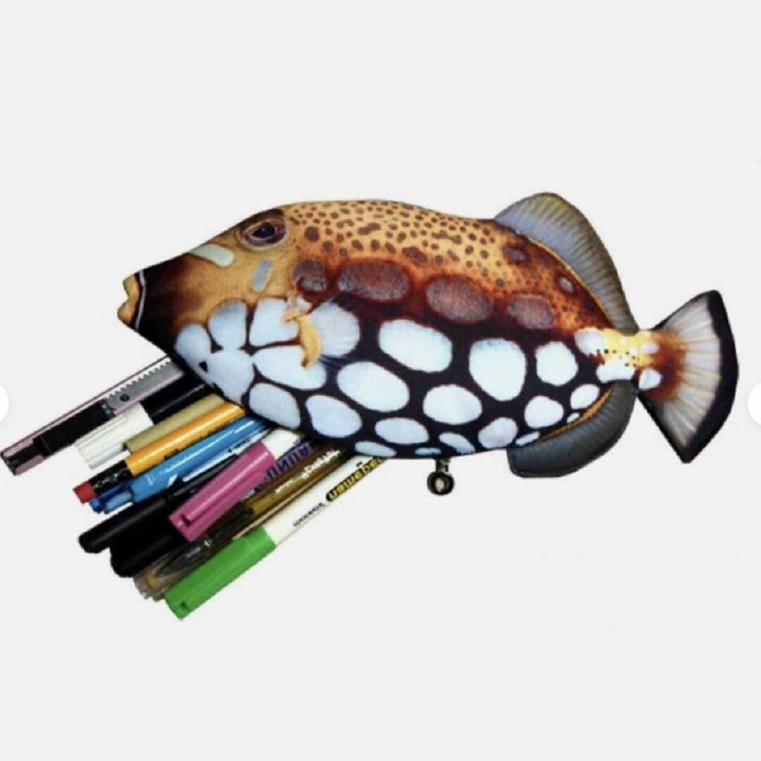 Fish Pencil Wallet