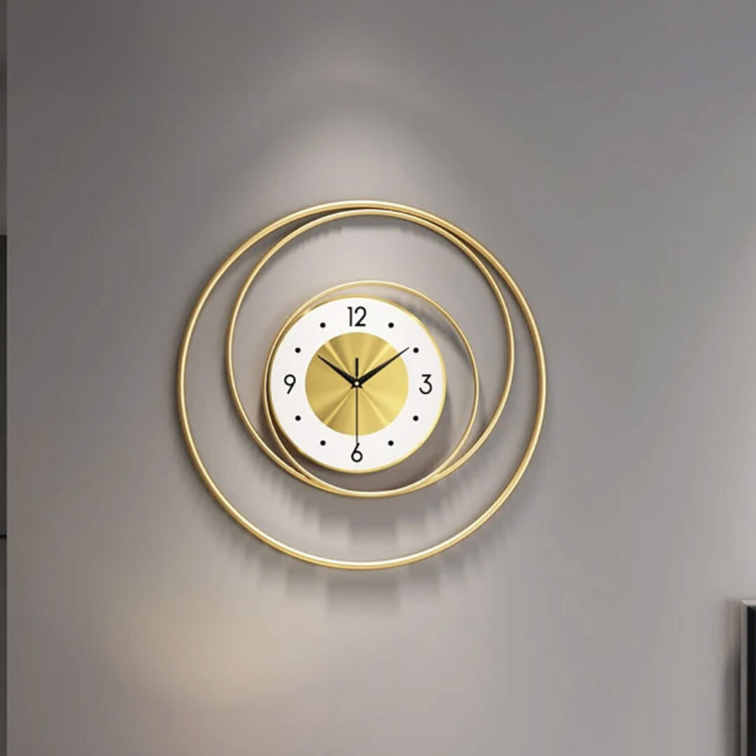 Gold Modern Clock