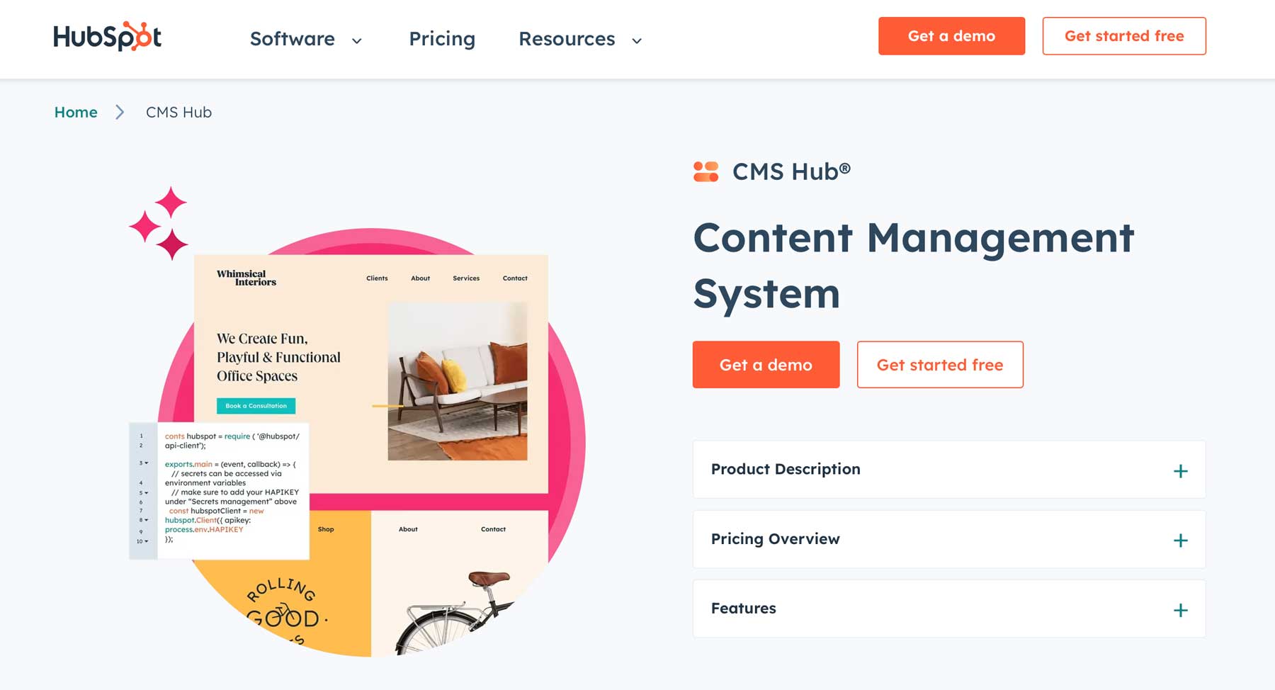 HubSpot review CMS