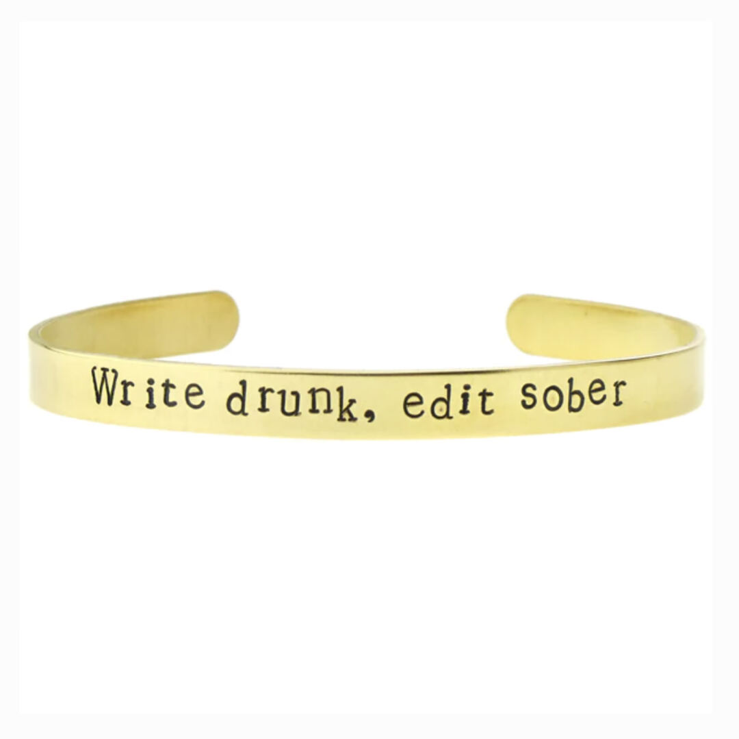 Inspirational Writer's Bangle