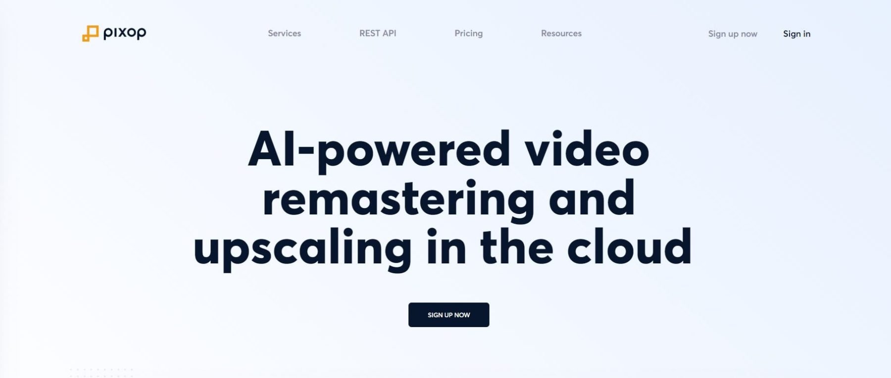 Pixop Best AI Video Upscalers