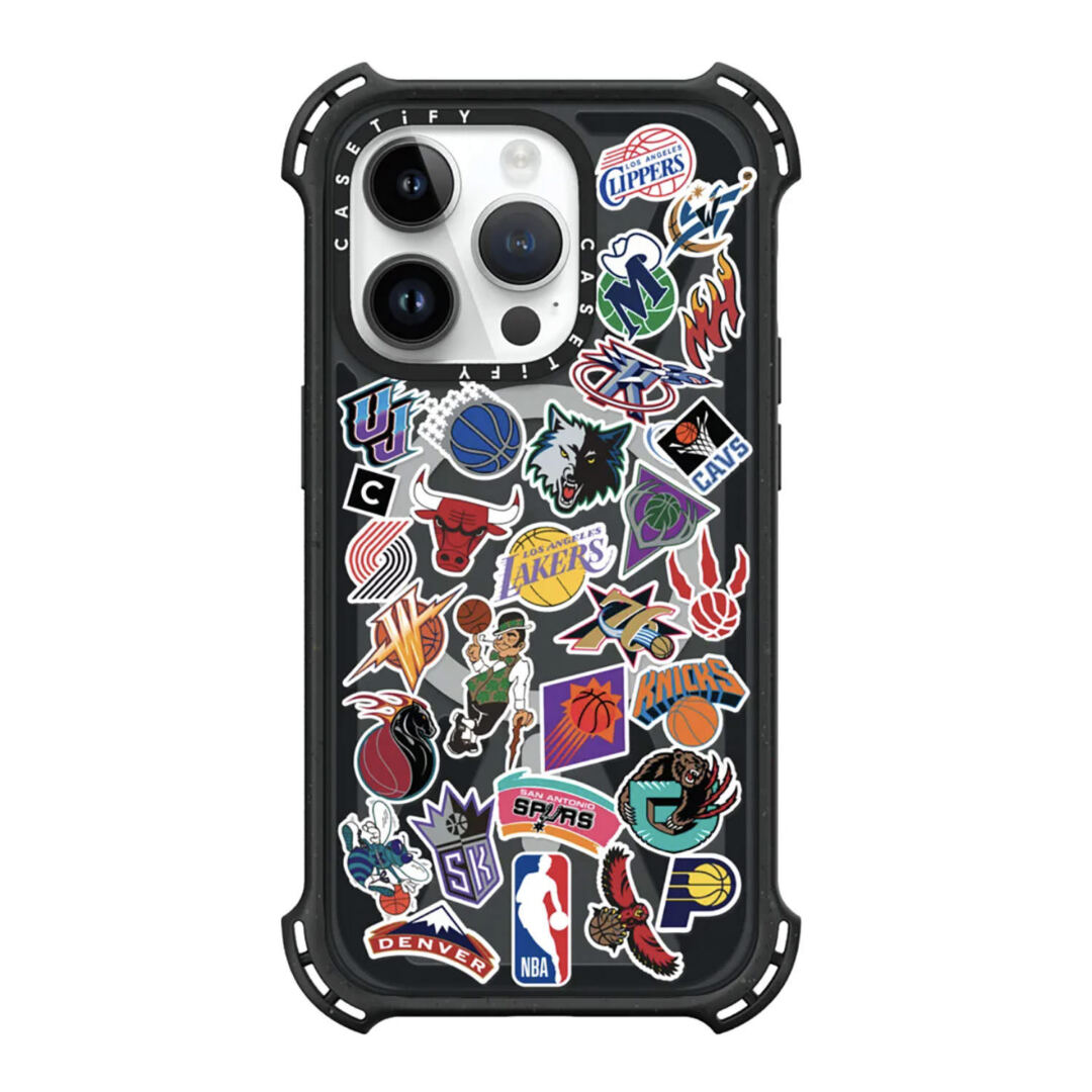 Retro Logos Sticker Case