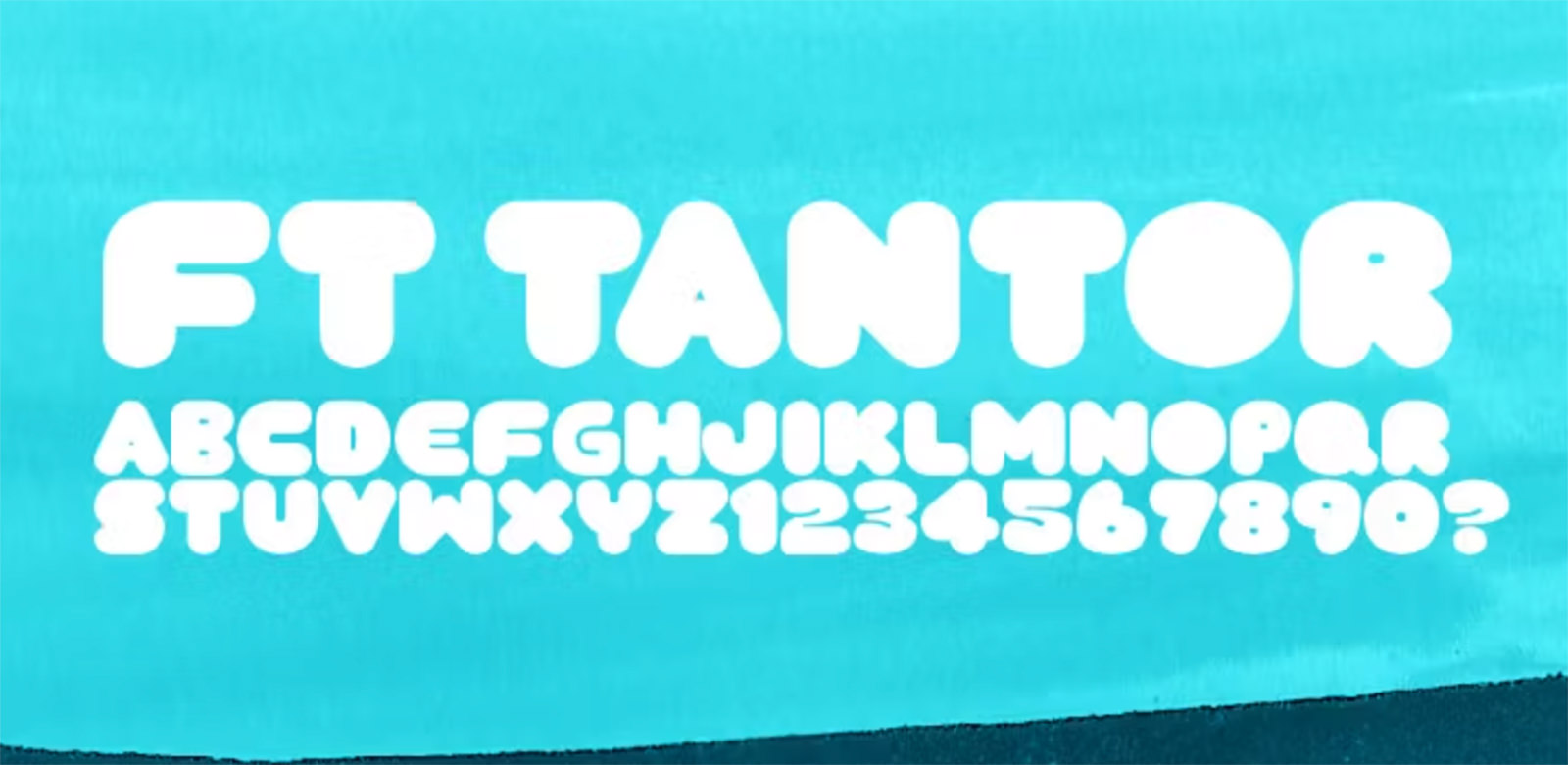 TANTOR font preview