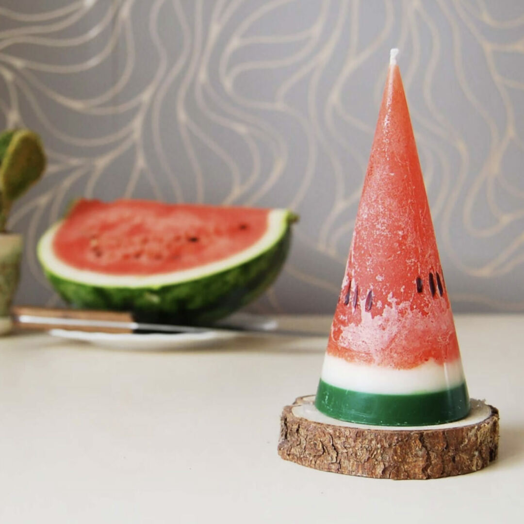 Watermelon Fruit Candle