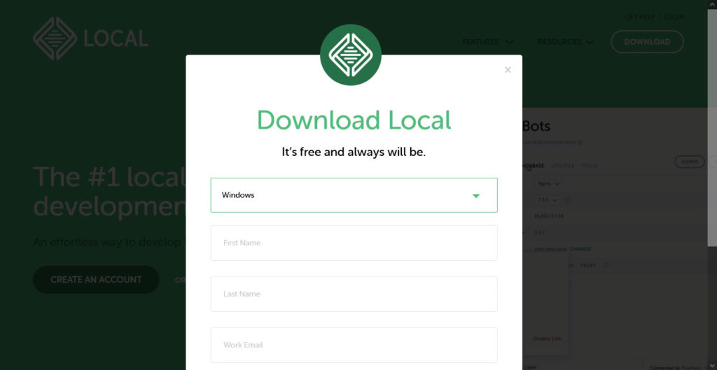 download local by flywheel