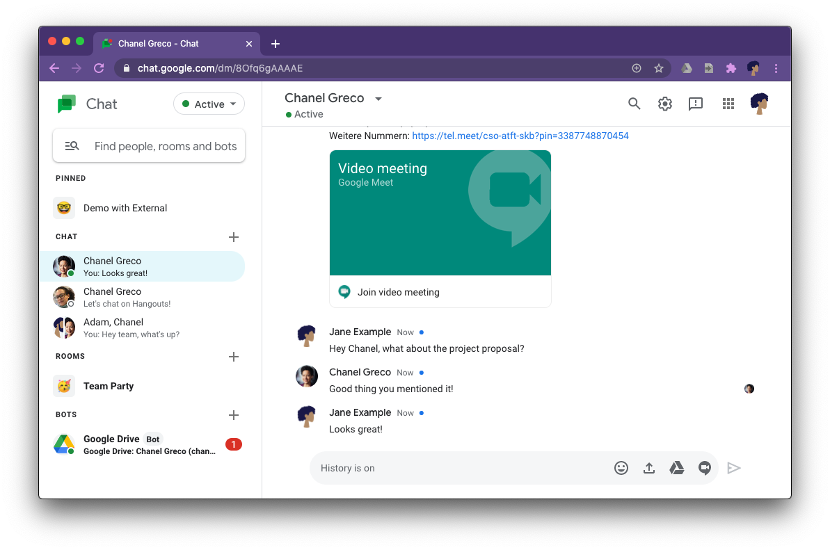 use Google Chat as a Slack alternative