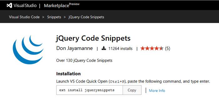 jQuery Snippets