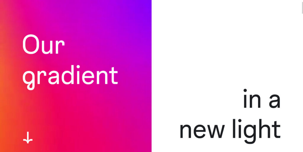 web design trends 2024 gradients