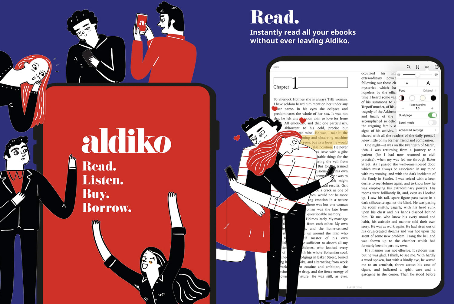 Aldiko App Interface