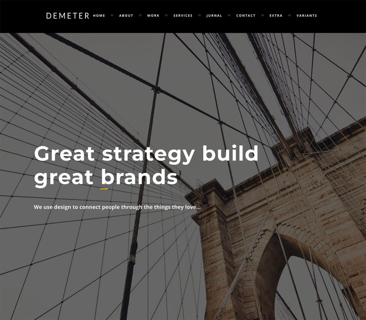 Demeter WordPress Theme