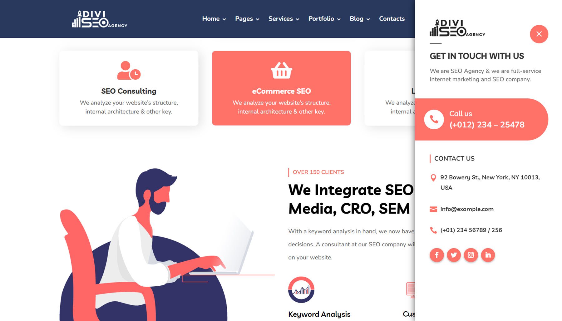 Divi SEO Agency Theme