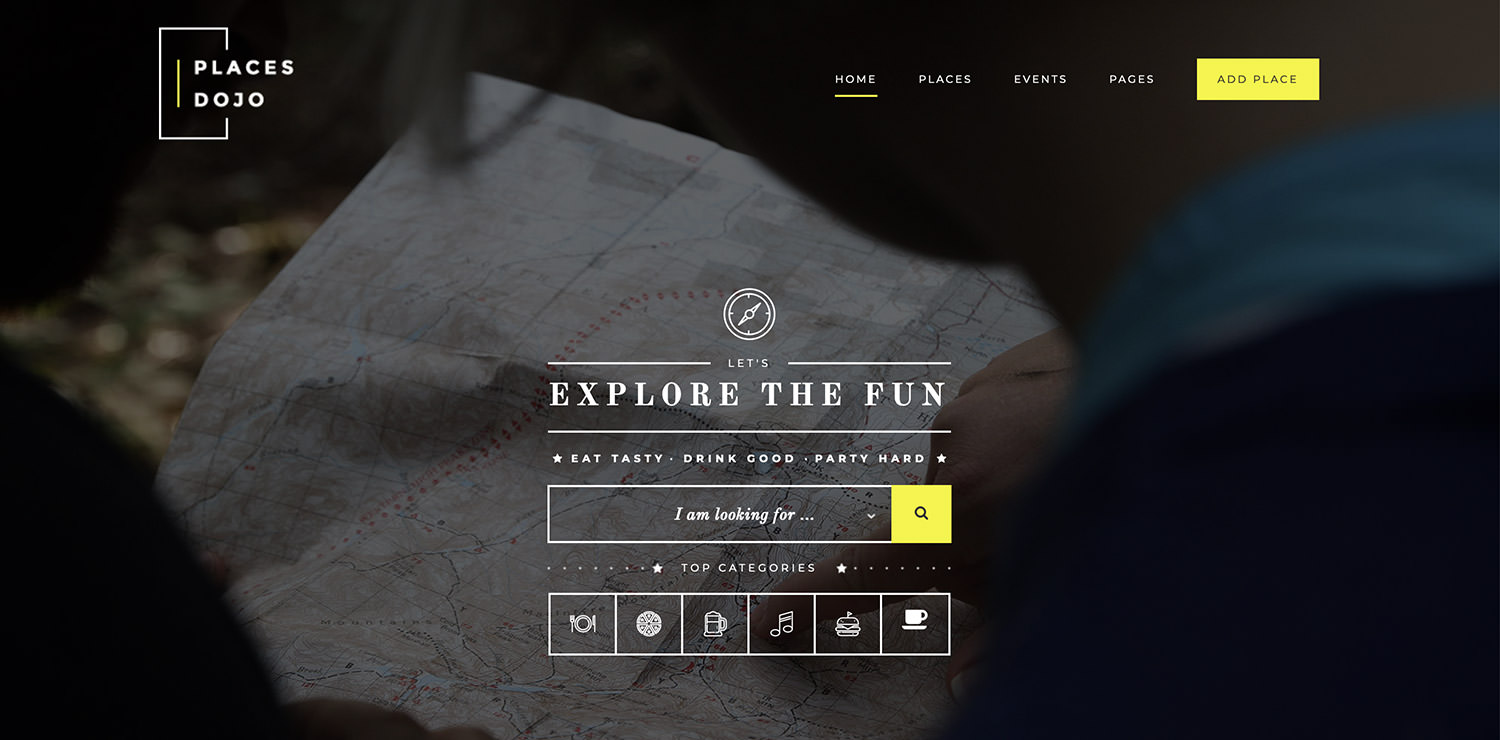 PlacesDojo WordPress Theme