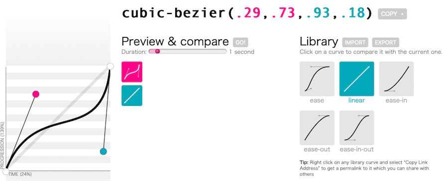 cubic-bezier