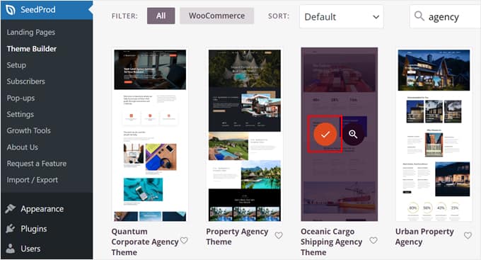 Choosing the Oceanic Cargo Shipping Agency SeedProd theme