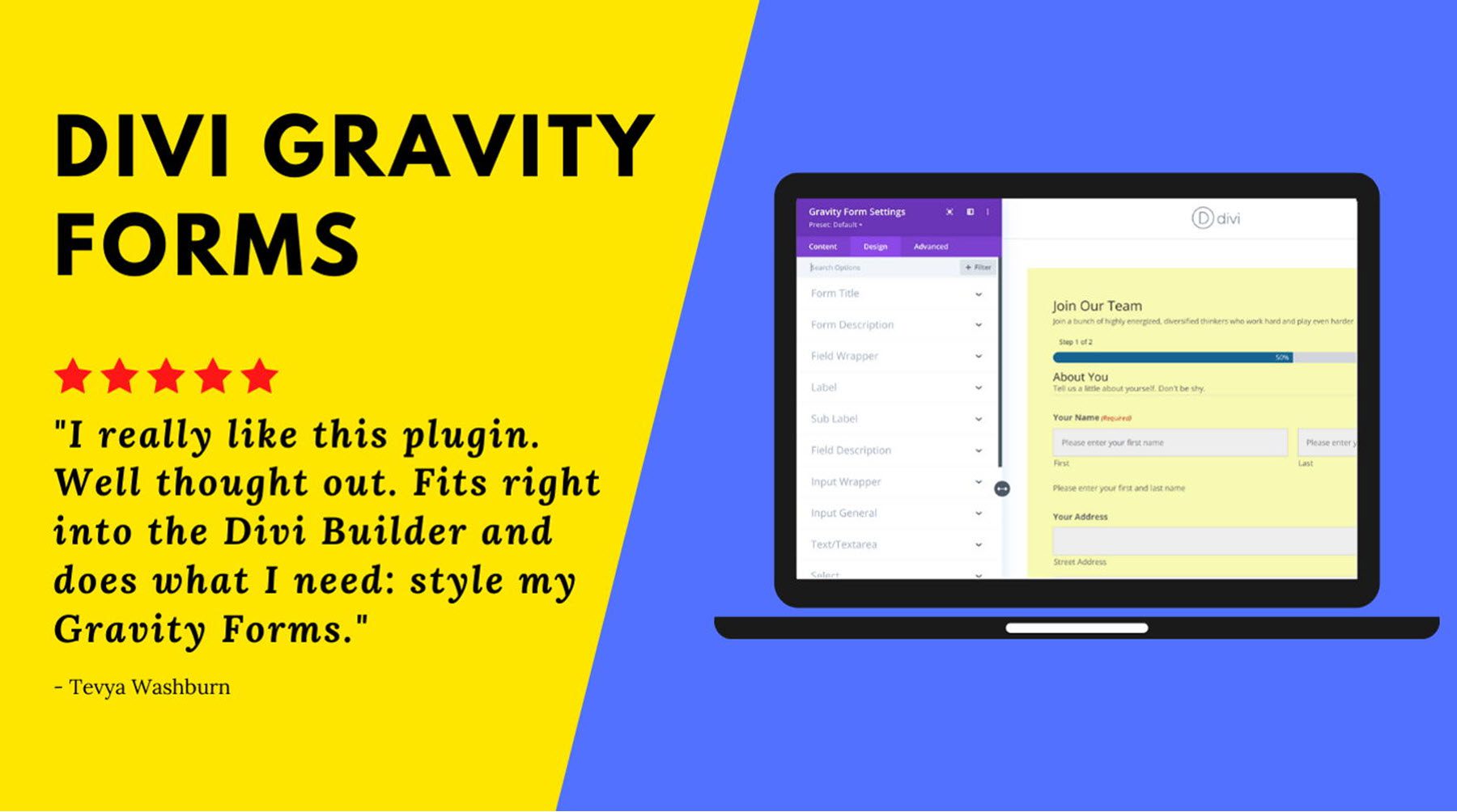 Divi Gravity Forms