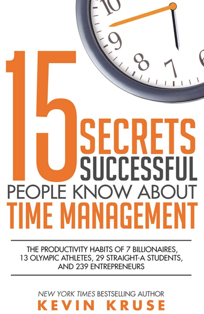 Cover of 15 Secrets Successful People Know About Time Management