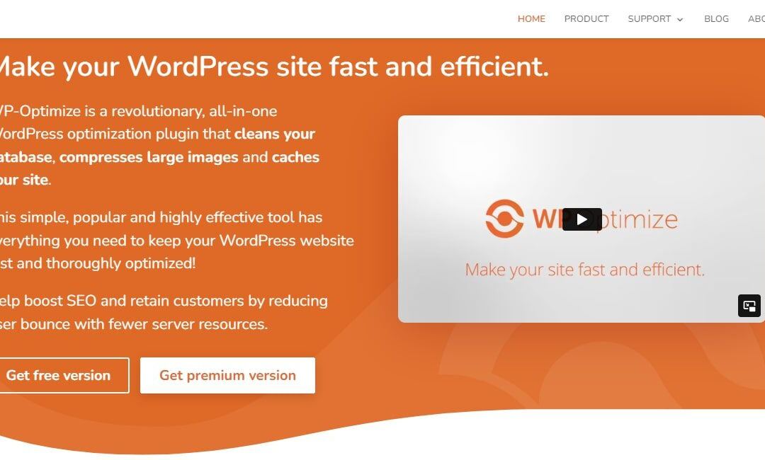 WP-Optimize Overview: Database Cleaner & Pace Booster (2024)
