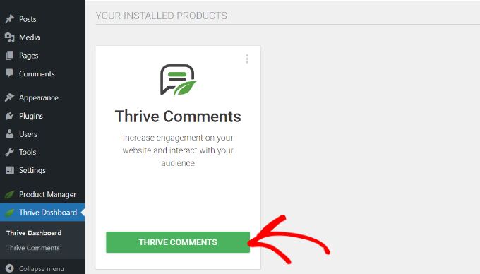 Go to Thrive Comments