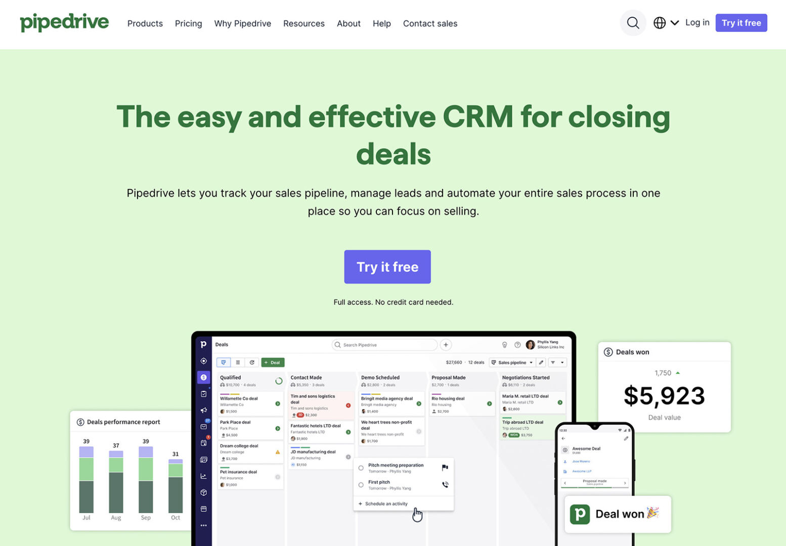 pipedrive CRM