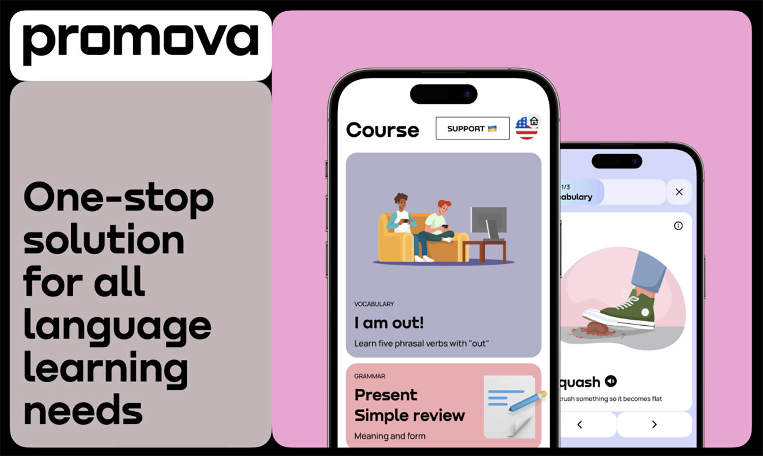 Inside look at Promova Language Learning App