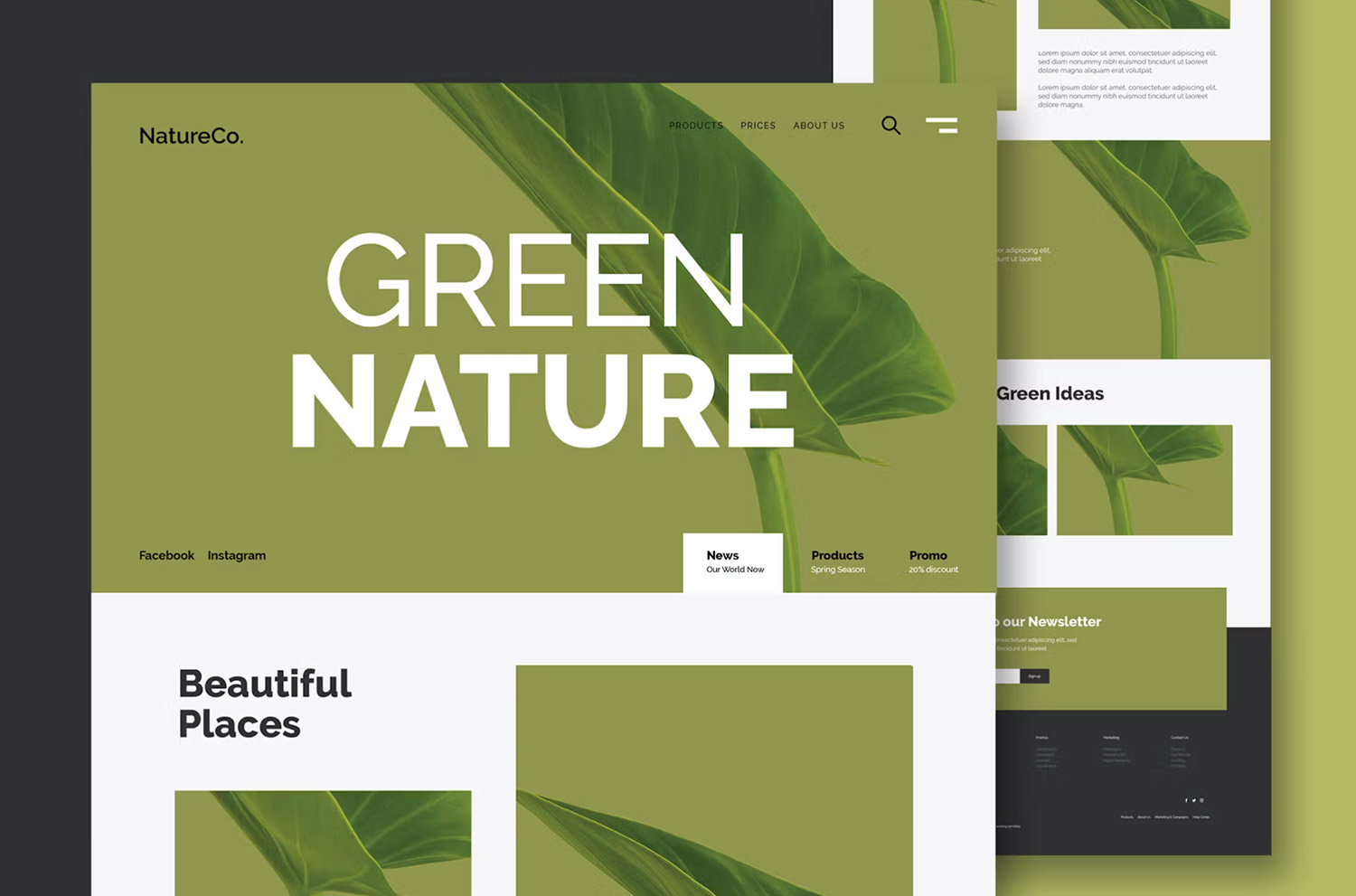 Green Nature Website