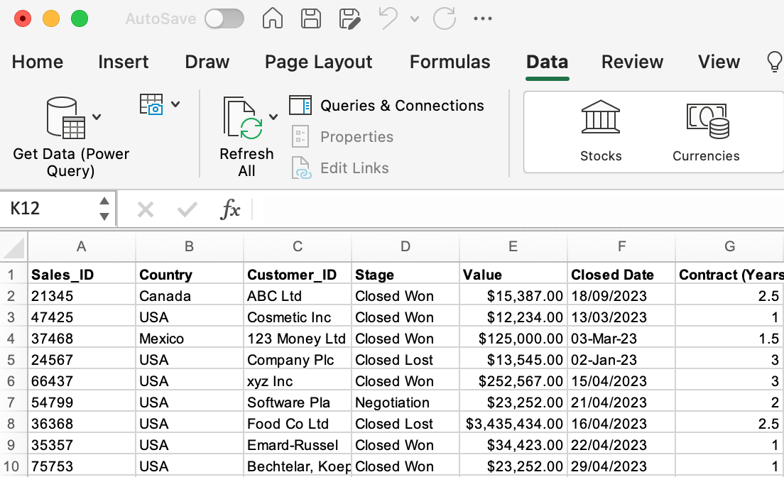 how to use power queries in Excel