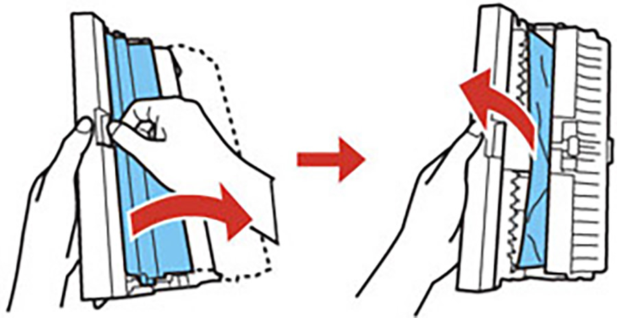 Removing paper jam from duplexer