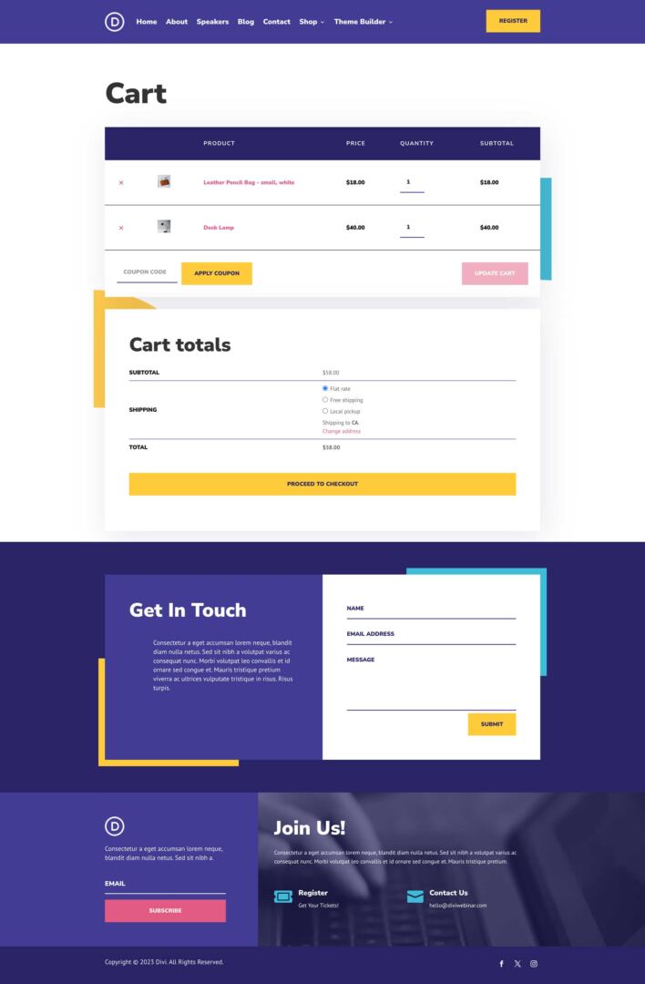 Webinar theme builder pack