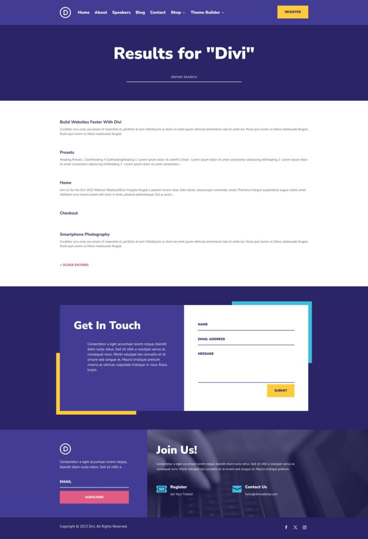 Webinar theme builder pack